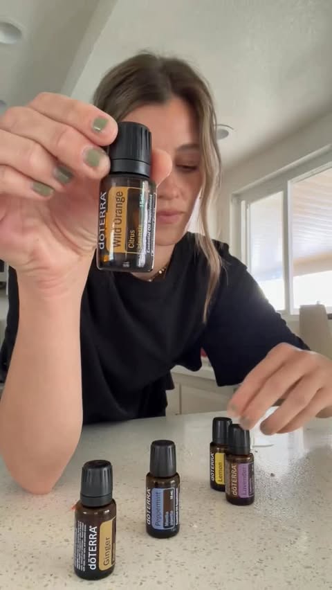 Instagram post by @kristen.lemmon for doTERRA Essential Oils USA. Caption reads: #ad Healthy swaps for your family can be some with....