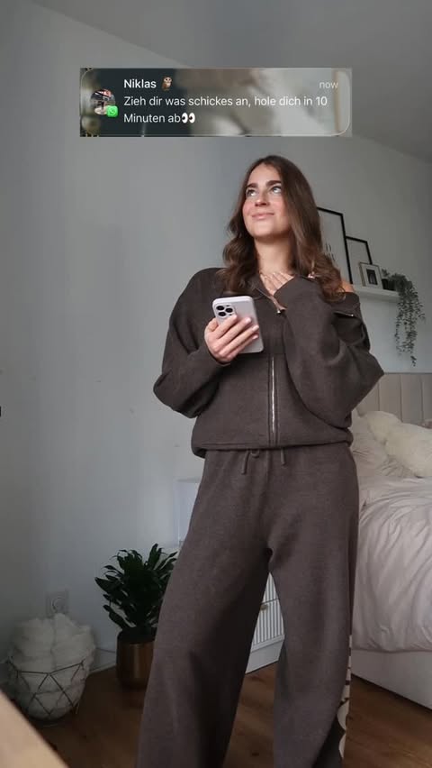 Instagram post by @juliastulac for NA-KD. Caption reads: out on a date with @nakdfashion 🖤 use my code....