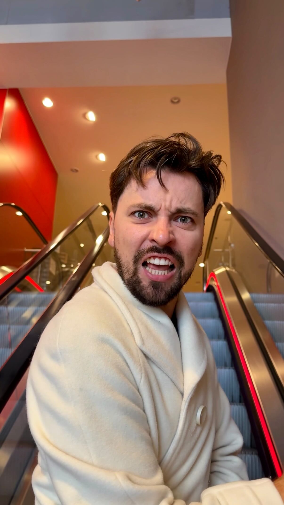 Instagram post by @damian.tkaczuk for TK Maxx Polska. Caption reads: [reklama] Dziecko Ty się pośpiesz bo ja całego....