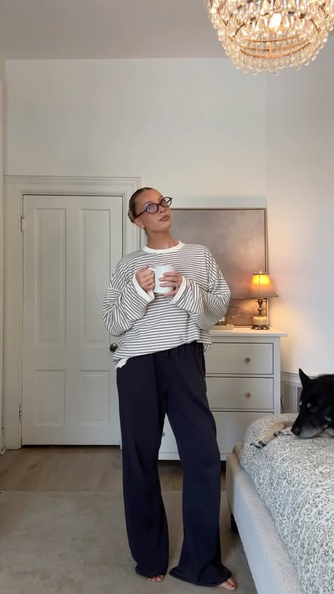 Instagram post by @hunterdestin for Nordstrom Rack. Caption reads: #NordstromRackPartner full day of outfits inspo 🤍....