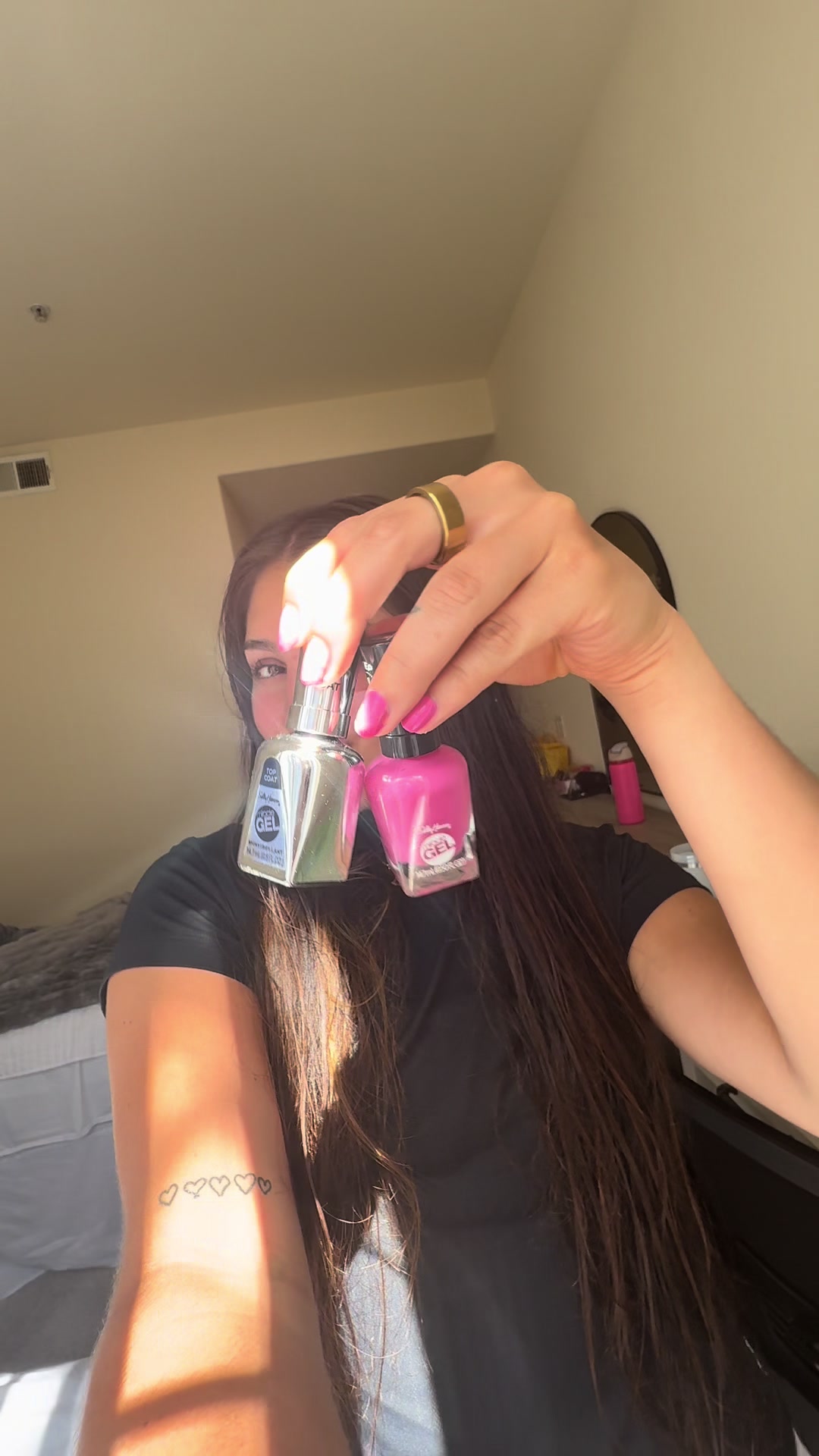 TikTok post by @lexiiirodriguez for Sally Hansen. Caption reads: Love getting to show my personality through color....