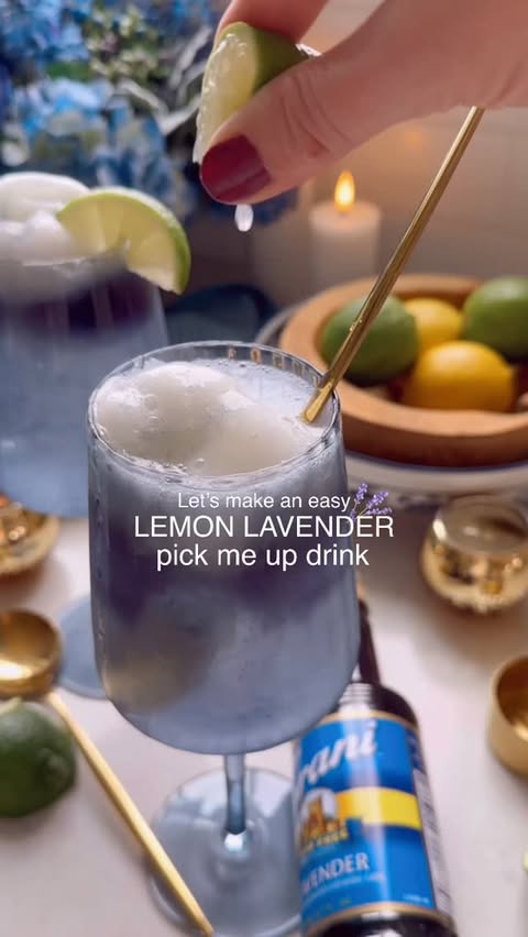 Instagram post by @handmade.farmhouse for Torani. Caption reads: Comment LINK and I’ll send you the recipe for this....