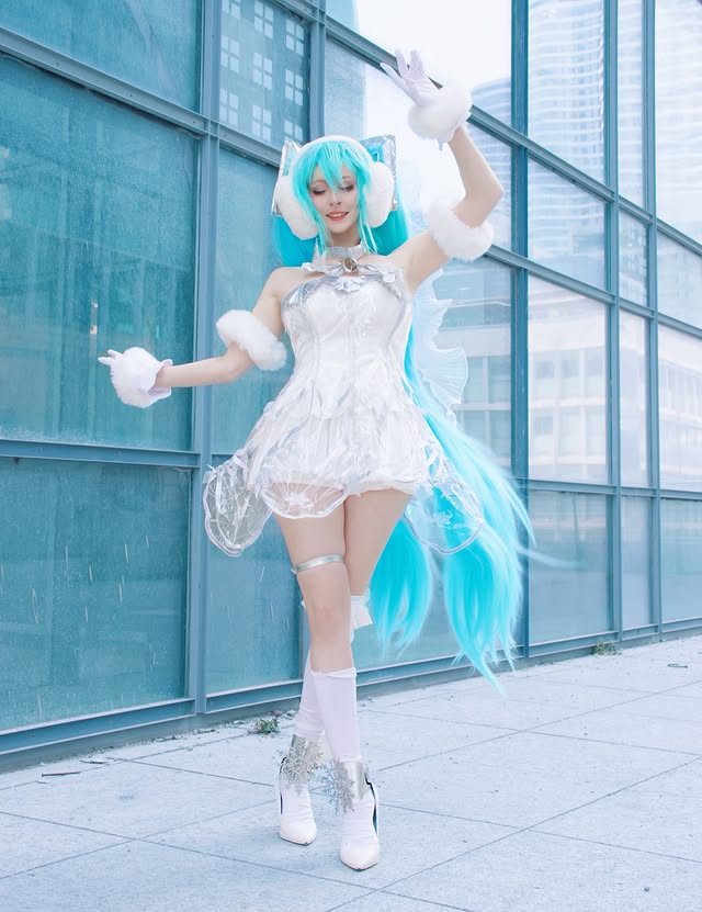 Instagram post by @colourete for Miccostumes. Caption reads: [...] one, you can get the costume from....