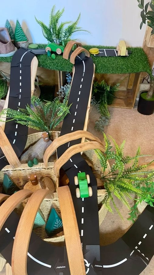 Instagram post by @early_years_steph for Waytoplay. Caption reads: Ad| We were over the moon to receive this gorgeous....