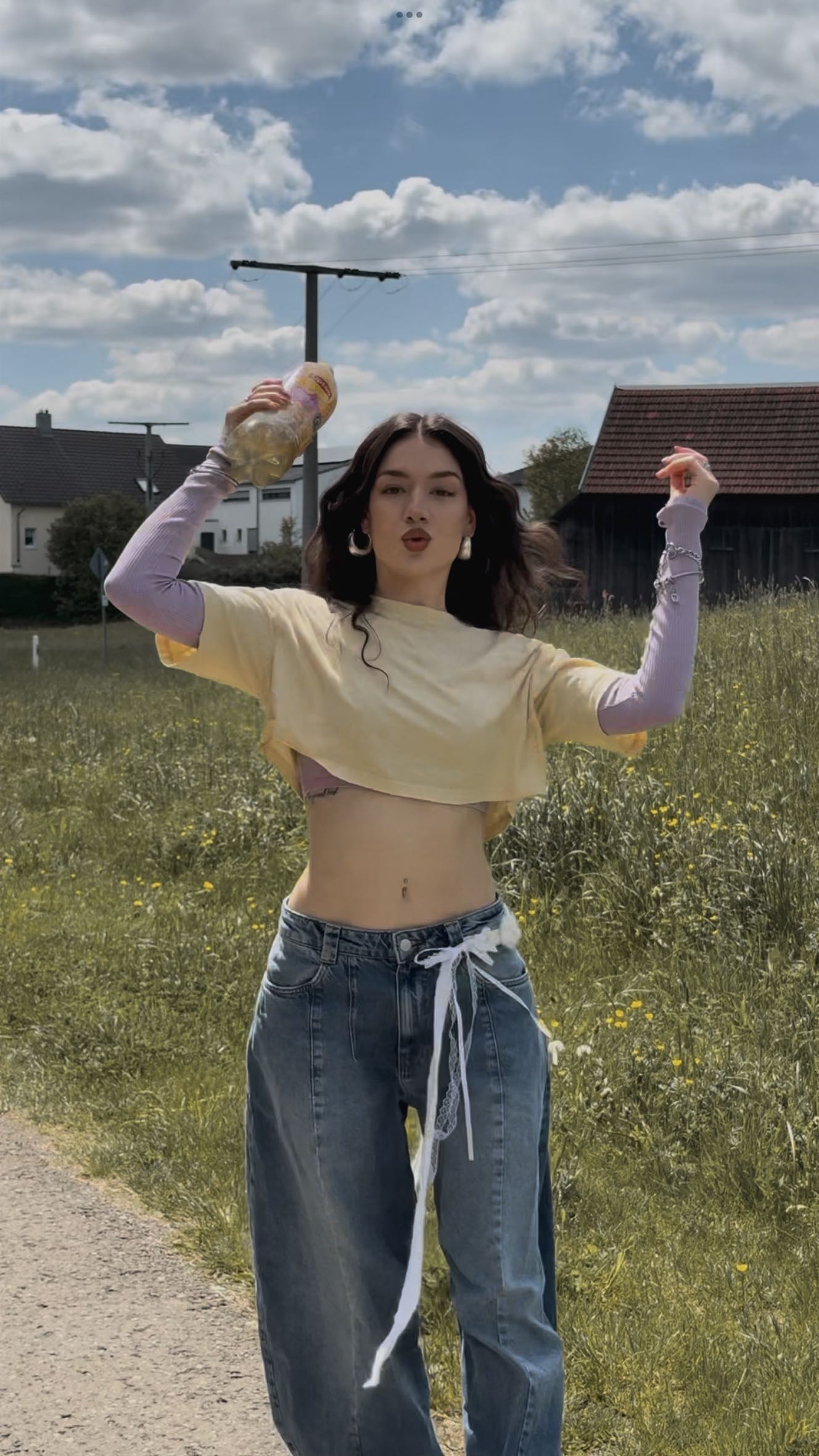 Instagram post by @chrissipatakas for Lipton Iced Tea. Caption reads: Didn’t expect @liptonicetea to hit like pure....