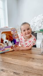 Instagram post by @lifeatthekellys for Mumsnet. Caption reads: 🐾 AD|
.
Little Live Pets My Really Real Puppy -....