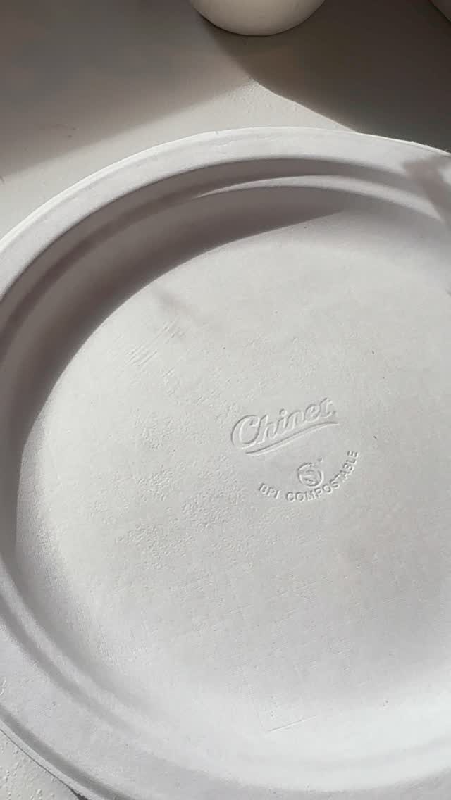 Instagram post by @jvayavinat for Chinet. Caption reads: 🍽️✨ Summer Starts with Chinet: Easy Entertaining,....