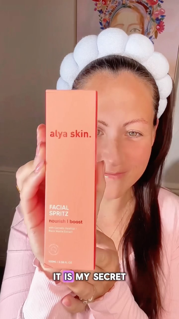 Instagram post by @just_me_eboni_bree for Alya Skin. Caption reads: 💦Wanting Deep Hydration 💦

Well I was lucky....