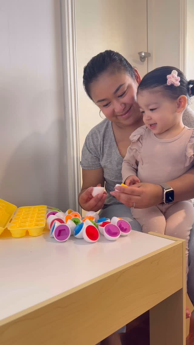 Instagram post by @lovinglanagrace for Toddla. Caption reads: Learning colours with our @toddla.co Montessori....