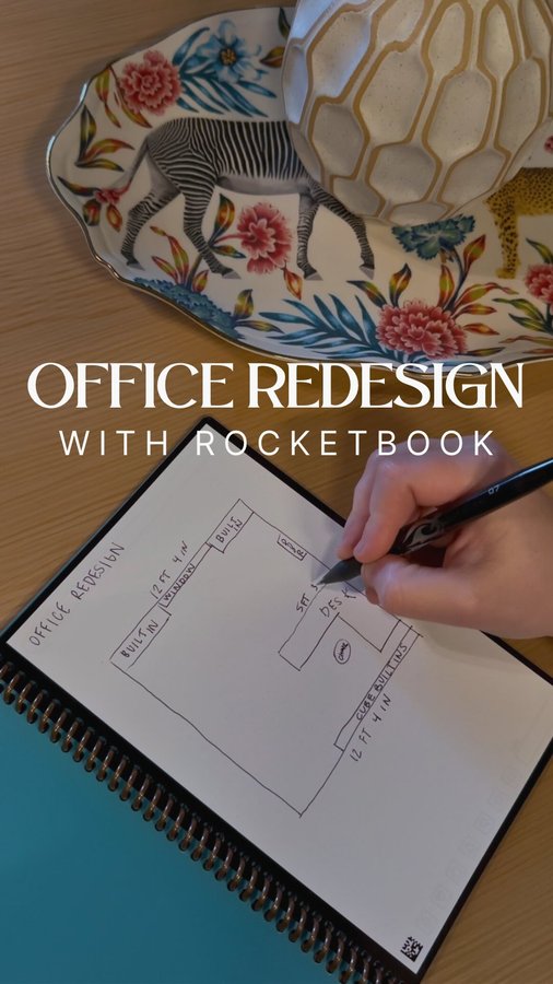 Instagram post by @mariannesoutherland for Rocketbook. Caption reads: [...] thrown out on accident. #ad 

With the....