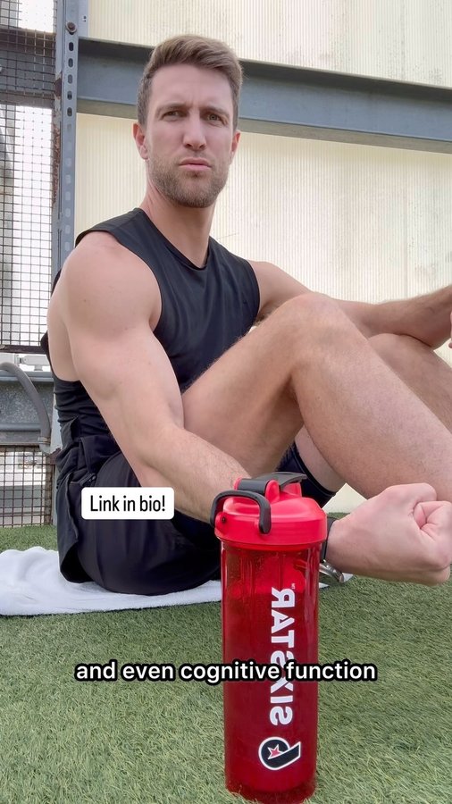 Instagram post by @coreybrooks for Six Star Pro Nutrition. Caption reads: [...] to a whole new level with....