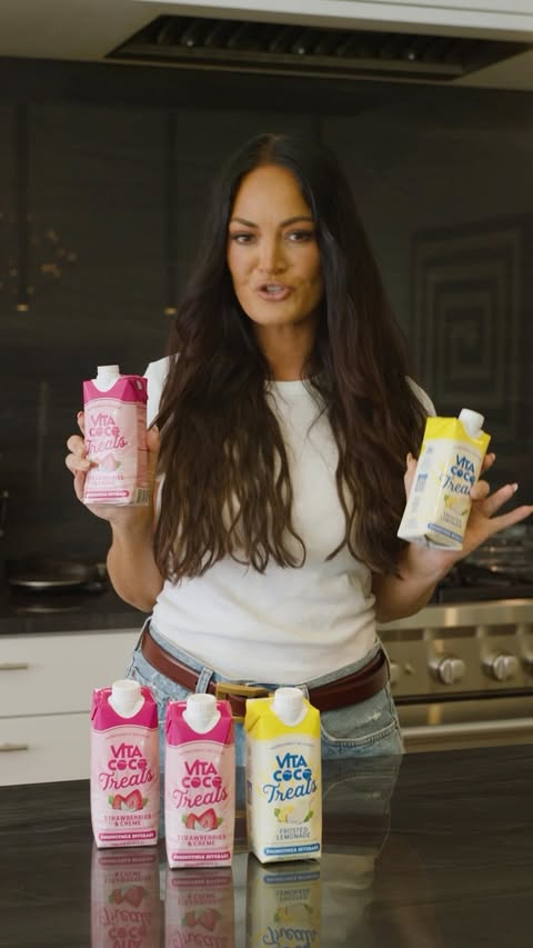 Instagram post by @lisabarlow14 for Vita Coco. Caption reads: TOMORROW!!!! Date: Sept 12 The Gateway: 400 W 200....