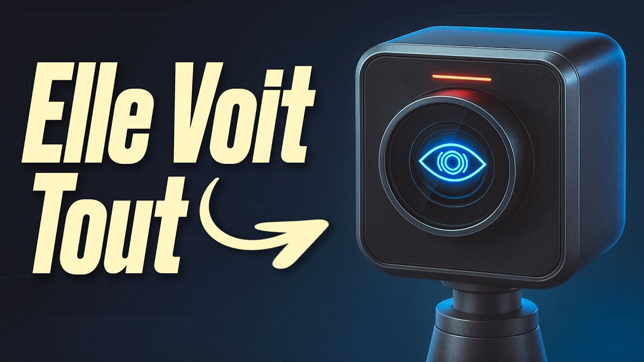 YouTube post by @lesfrerespoulain for Thingiverse. Caption reads: 10 sensors by a single AI Vision: Everything is....