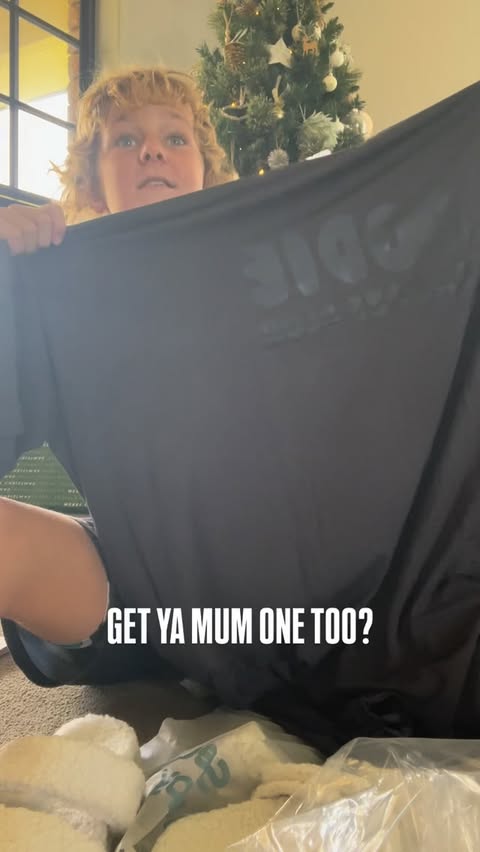 Instagram post by @cruzeeboi_wake for The Oodie. Caption reads: 🤟🏽😅😍 GOTTA GO MAKE ANOTHER OODIE ORDER! 🤭....