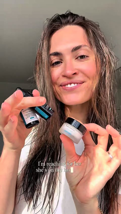 Instagram post by @claudiaegreen for Dermstore. Caption reads: [...] a little fancy, but she earns it. @Dermstore....