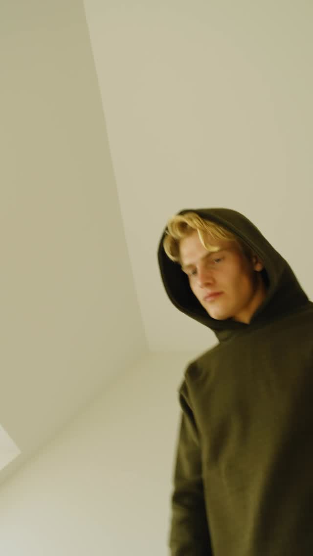 Instagram post by @lucasbergvall for KICKS. Caption reads: From casual days to feeling confident. One....