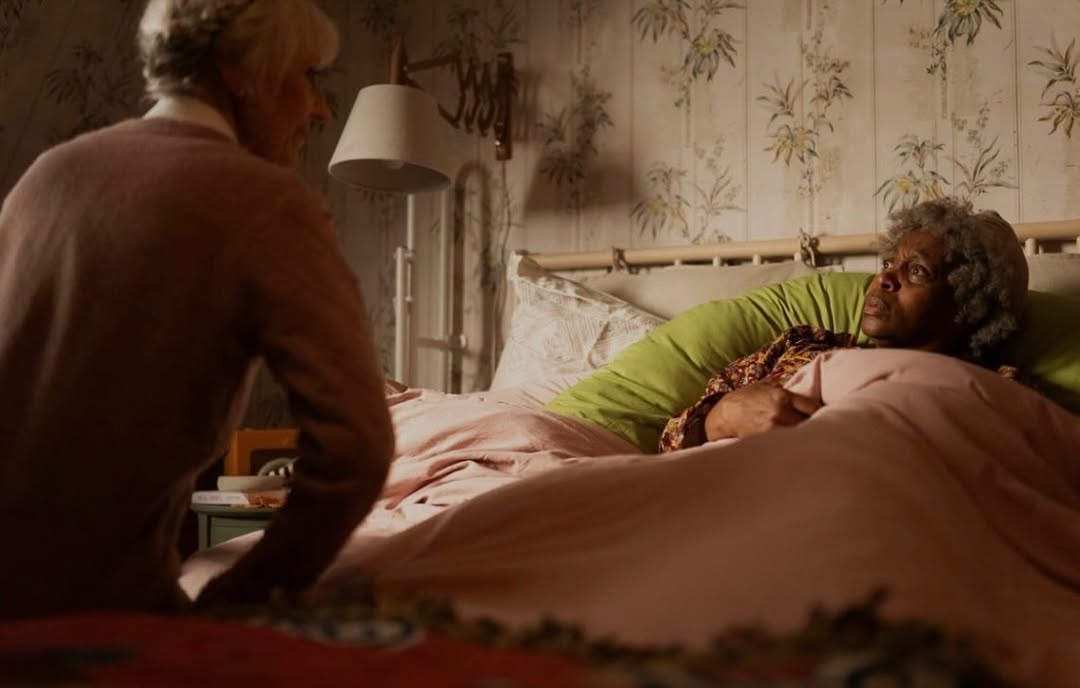 Instagram post by @russelltdavies63 for Doctor Who. Caption reads: [...] how?! LEAVE HER ALONE!! This weekend: DOCTOR....