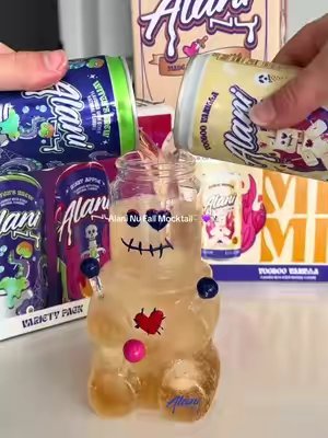 TikTok post by @madisonkatewhitbeck for Alani Nu Ambassadors. Caption reads: [...] how good Voodoo Vanilla is omg🤍 @Alani Nu....