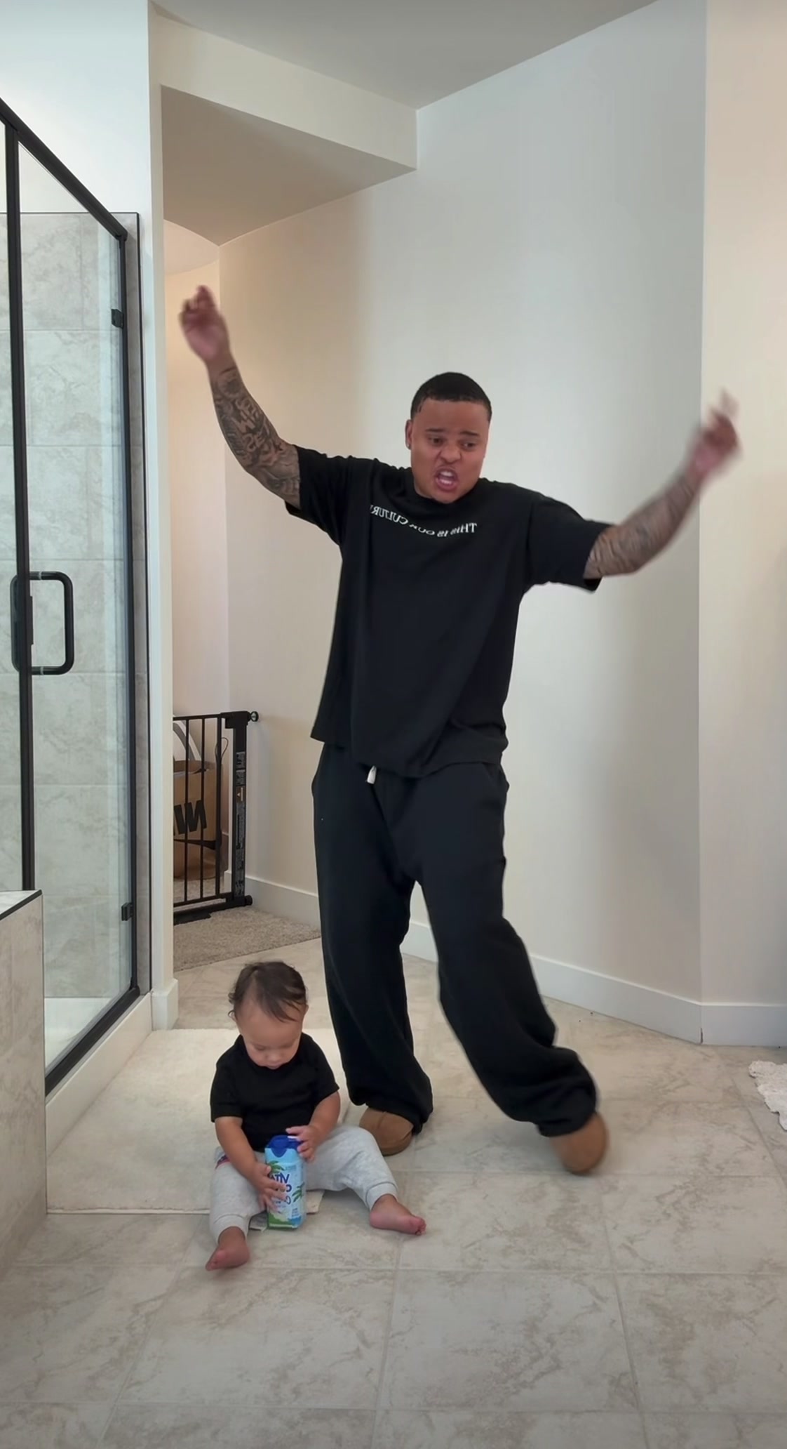 TikTok post by @larobenz for Vita Coco. Caption reads: Year is almost over 🤞🏽😭 @Vita Coco....