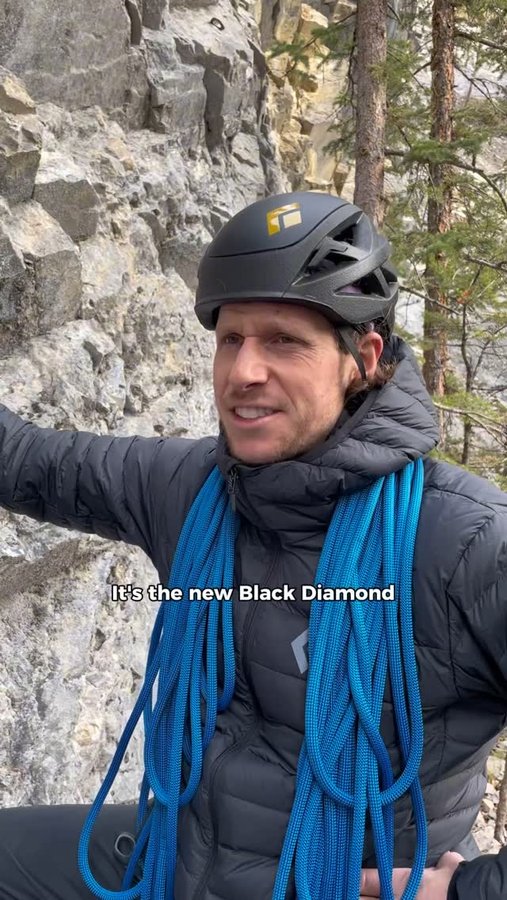 Instagram post by an influencer for Black Diamond Equipment. Caption reads: It’s always Beef Jerky Jeff… @blackdiamond....