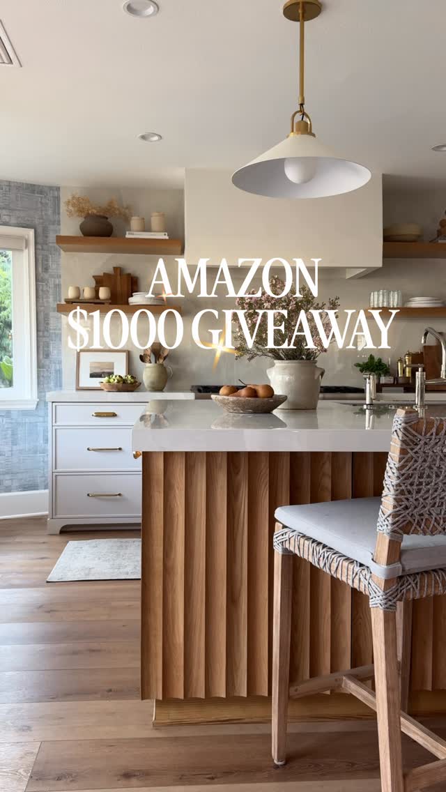 Instagram post by an influencer for Amazon. Caption reads: [...] to shop this post * TWO $500 Amazon Gift....