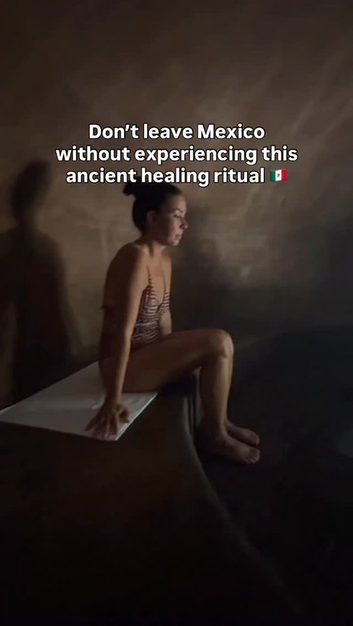 Instagram post by @heymeagan for Travel + Leisure. Caption reads: You’ll feel like a whole new person. 😌🎥....