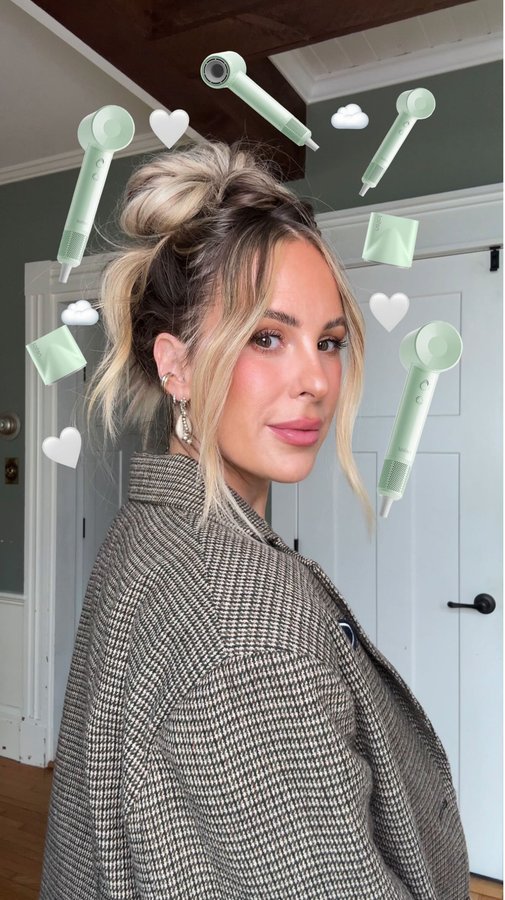 Instagram post by @torielynnbliss for Laifentech. Caption reads: GRWM~hair wash day (which I usually dread BUT the....