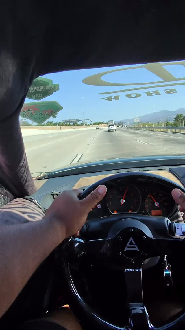 Instagram post by @yo_itz_rowdy for Street Aero. Caption reads: Sometimes you gotta drop a gear and disappear 🫠....