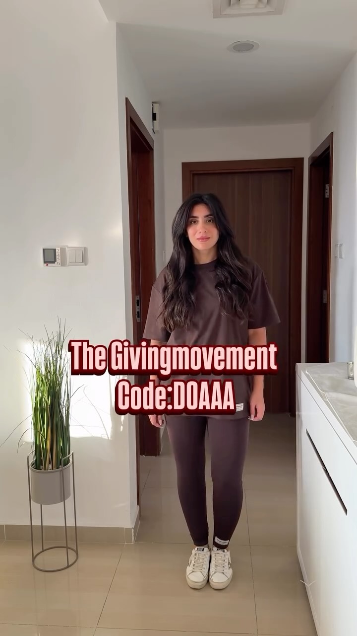 Instagram post by @doaa_aly88 for The Giving Movement. Caption reads: @thegivingmovement ....