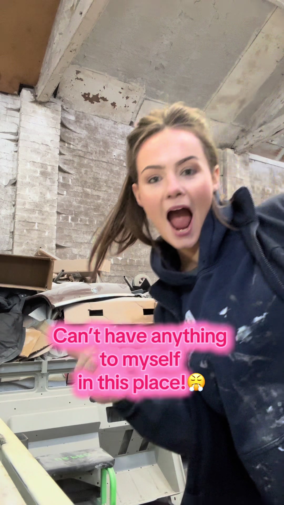 TikTok post by @thebumpergal for toolant. Caption reads: [...] #vir #forupage #videostar #spraygun....