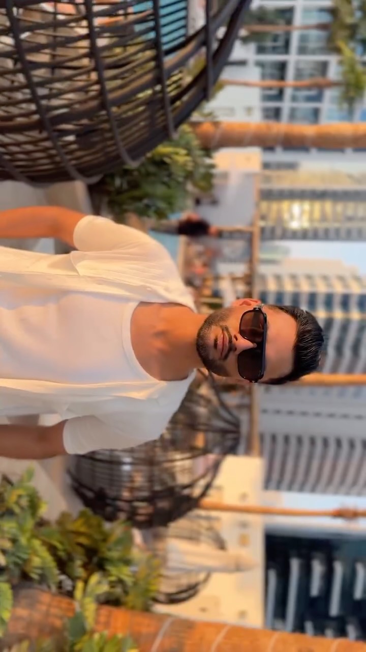 Instagram post by @farazkhan100 for Visit Dubai. Caption reads: Where every corner looks like a scene — that’s....