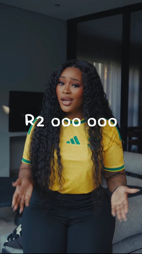 Instagram post by @lamiez_holworthy for Standard Bank. Caption reads: [...] chance! It’s Game Day Everyday with Standard....