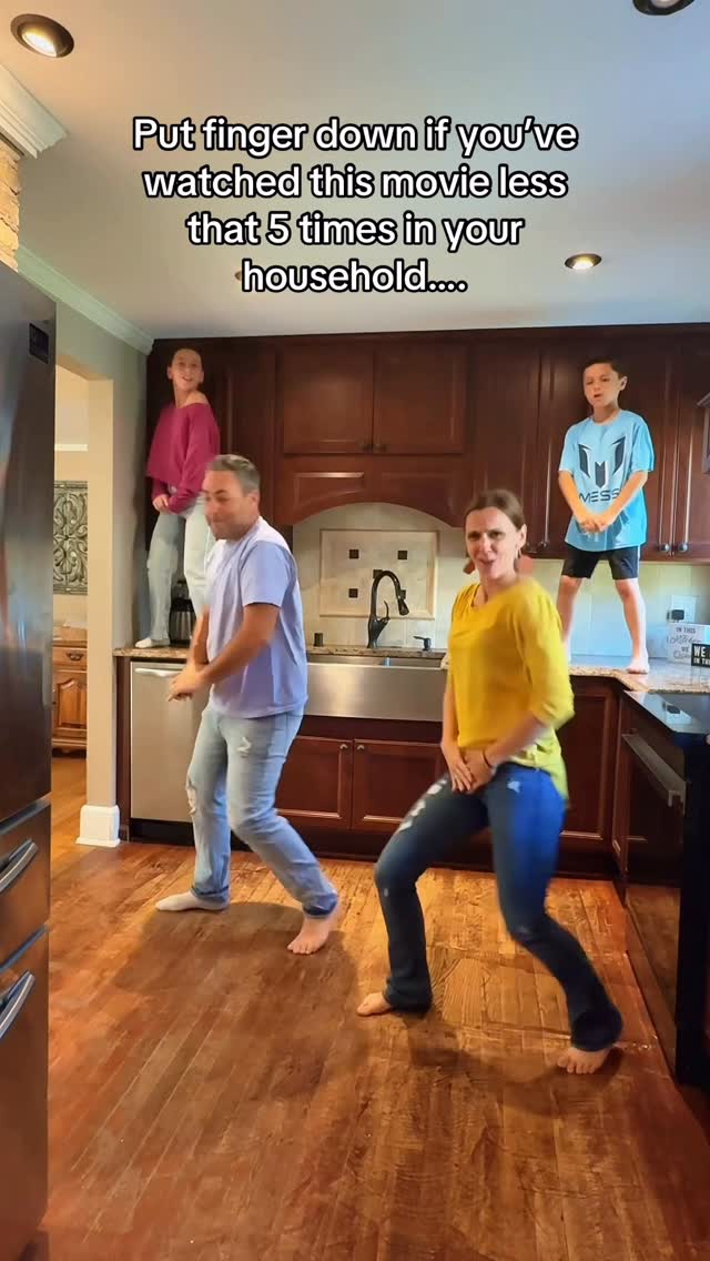 Instagram post by @gustavokrystaldanceofficial for Netflix Family. Caption reads: 3 months later and this movie is still topping....