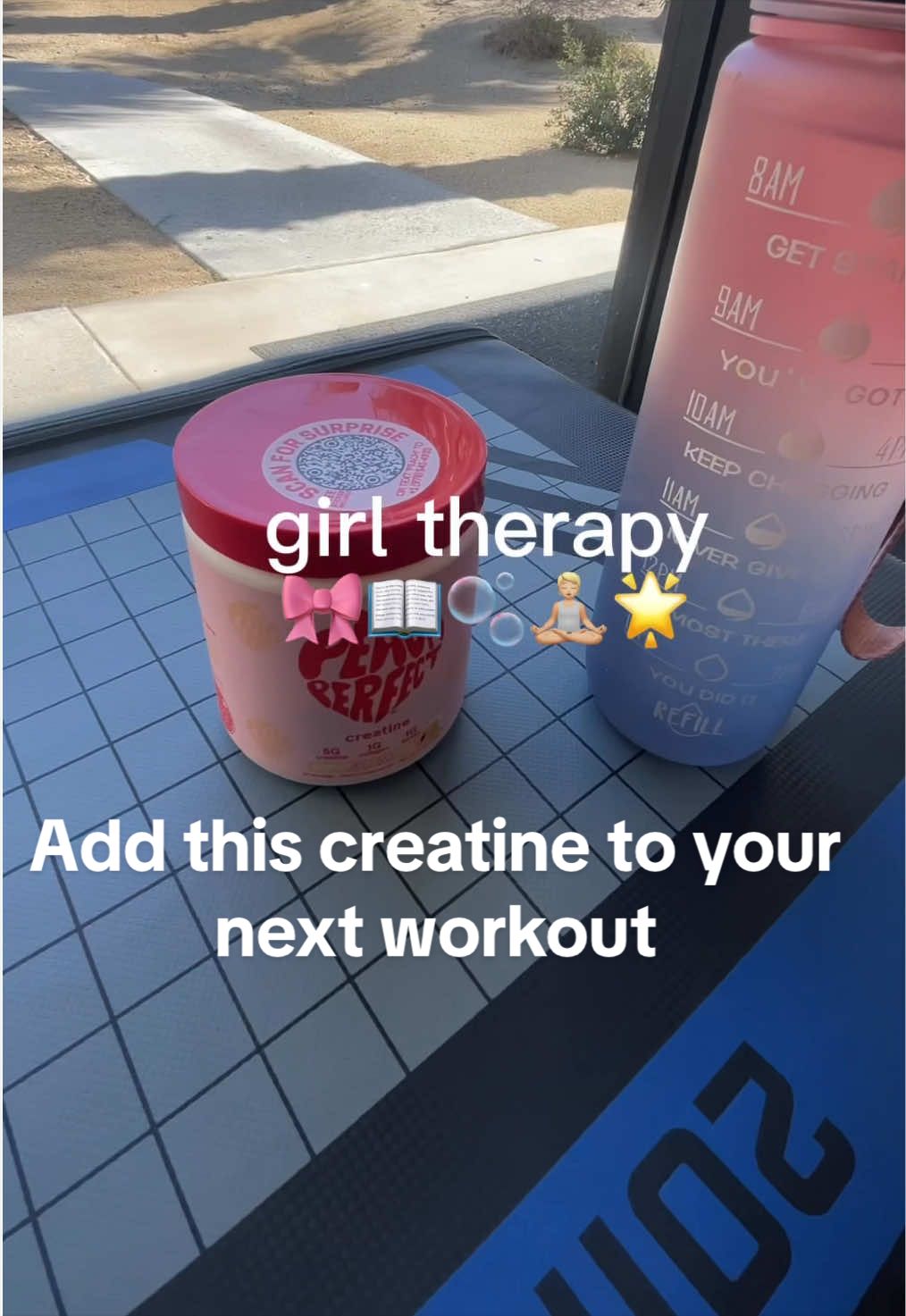 TikTok post by @stephanie.motivates for Peach Perfect Nutrition. Caption reads: @Peach Perfect Nutrition link In my bio code [...].