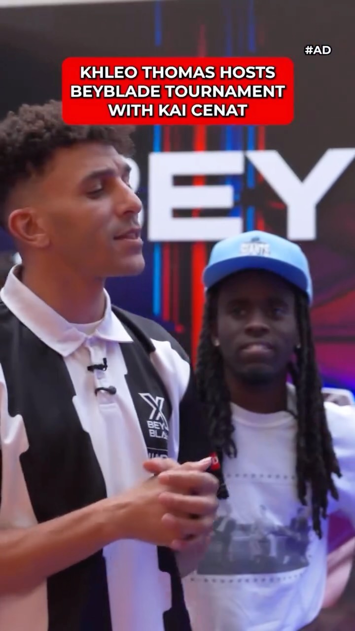 Instagram post by @khleothomas for Hasbro Pulse. Caption reads: #AD Just stepped outta Kai’s #Mafiathon and the....