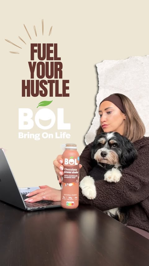 Instagram post by @hannahkate_norburn for BOL Foods. Caption reads: [...] zero compromise and taste delicious!....