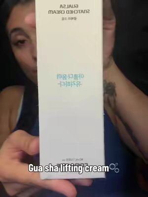 TikTok post by @xoxo.nellie222 for Cosyuree. Caption reads: my face feels so smooth✨ @Cosyuree. #guasha....