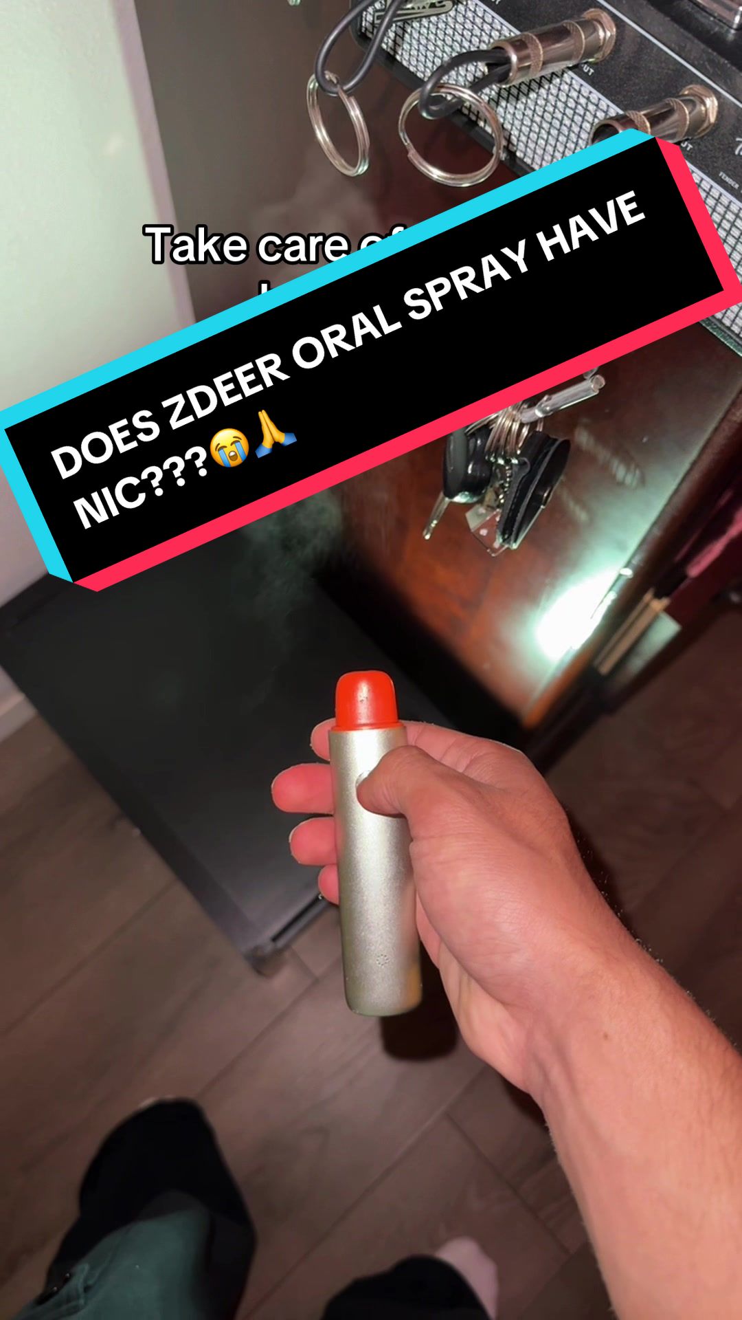 TikTok post by @solo_findz for Zdeer. Caption reads: Replying to @csfrangrance #zdeer #oralhygiene....