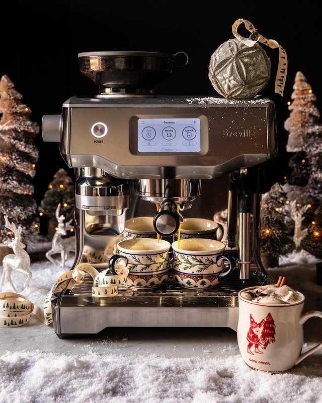 Instagram post by @halfbakedharvest for Breville. Caption reads: GIVEAWAY ☃️🎄week 2 of Christmas giveaways! We are....