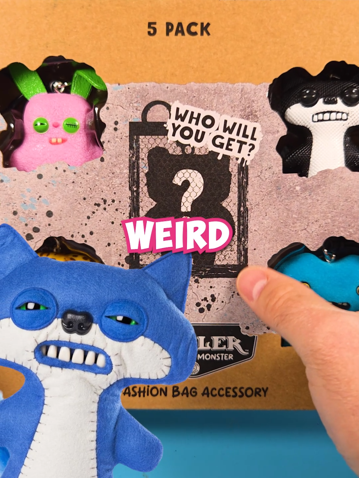 TikTok post by @minimysterys for B&M Stores. Caption reads: [...] Fuggler would you want? Buy them at....