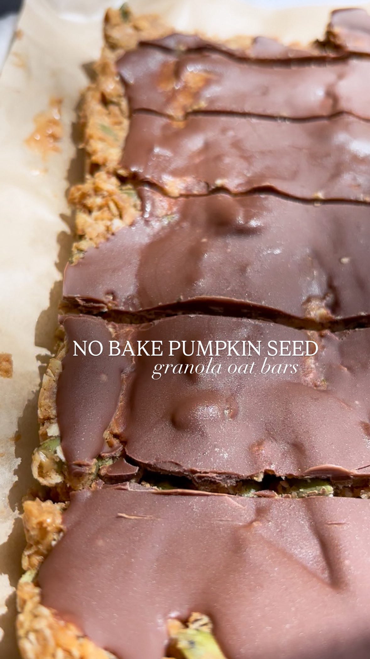 Instagram post by @abbymarie.co for Go Raw. Caption reads: these easy no-bake pumpkin seed peanut butter....