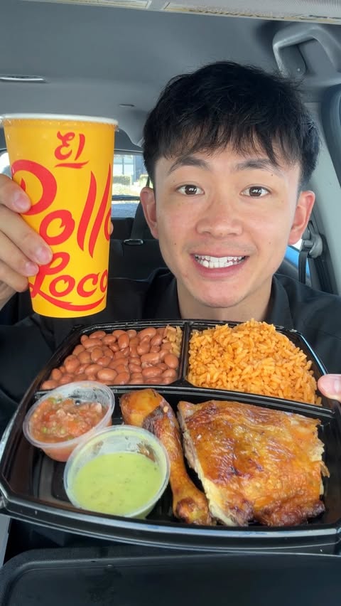 Instagram post by @thejcheneats for El Pollo Loco. Caption reads: #AD @elpolloloco is celebrating National Grilled....