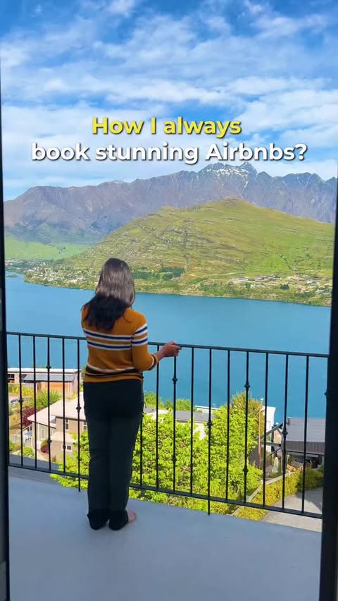 Instagram post by @wanderfulpassport for Airbnb. Caption reads: I’ve become a huge fan of staying in @airbnb homes....