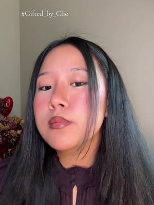 TikTok post by @sherpaa.kh for CLIO US. Caption reads: gifted by Clio best lip combo for fall🫶 @Clio....