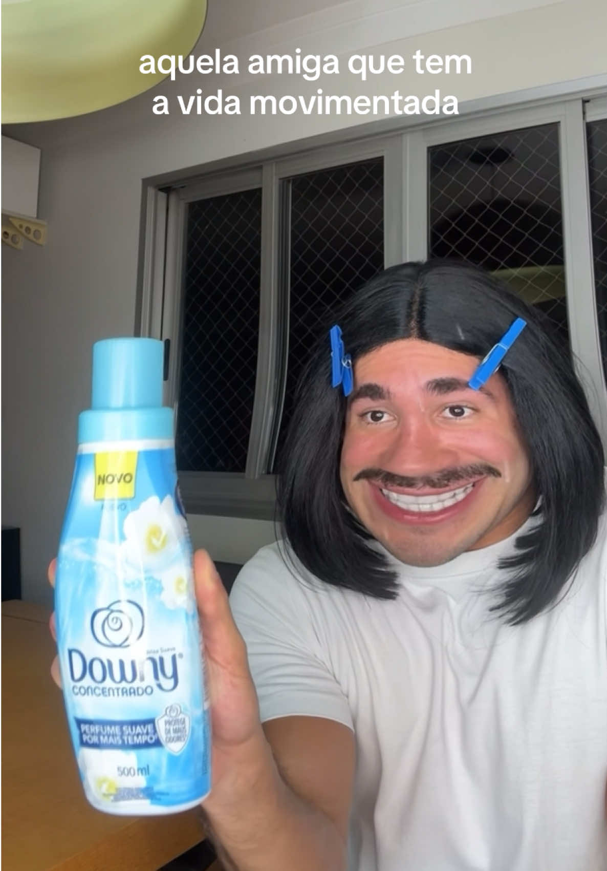 TikTok post by @vittorfernando for downy. Caption reads: Anota esse conselho: boy que tem casa limpinha usa....