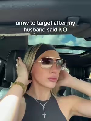 TikTok post by @lexus334 for TOPFOXX. Caption reads: @target @TopFoxx #viral #glasses #sahm #sahmlife.