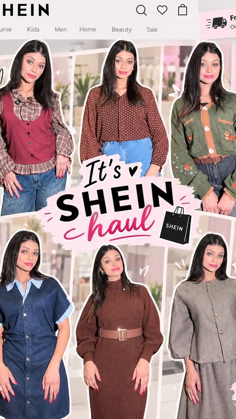 Instagram post by @yezmine_official for SHEIN Malaysia. Caption reads: [...] to enjoy exclusive discounts! ✨....