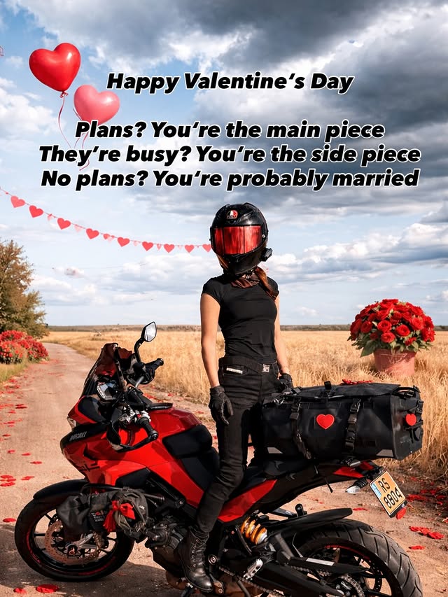 Instagram post by @tiptoesammie for Cardo Systems. Caption reads: Happy Vday❤️ ————————— @cardosystems -TiptoeSammie....