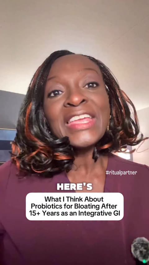 Instagram post by @drvivianasamoah for Ritual. Caption reads: [...] can help inform the support you choose.....