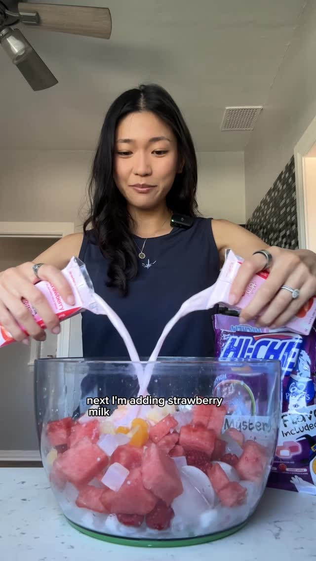 Instagram post by @joelleolol for Hi-chew. Caption reads: before summer ends I had to make some HI-CHEW....